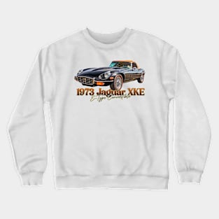 1973 Jaguar XKE E Type Convertible Crewneck Sweatshirt